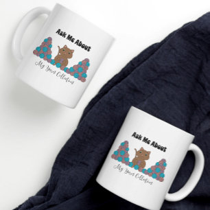 Crochet Yarn Collection Cat Funny Kaffemugg