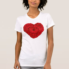 Crochet Yarn Heart ・ Handgjorda båtar T Shirt