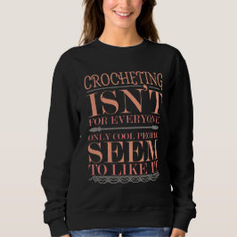 Crocheting är inte bara för alla Coolor T Shirt