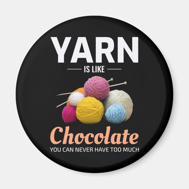 Crocheting Crochet Chocolate Knitting Crochet Magnet (Framsidan)