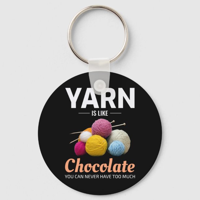 Crocheting Crochet Chocolate Knitting Crochet Nyckelring (Framsida)