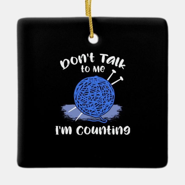 Crocheting Julgransprydnad Keramik (Framsida)