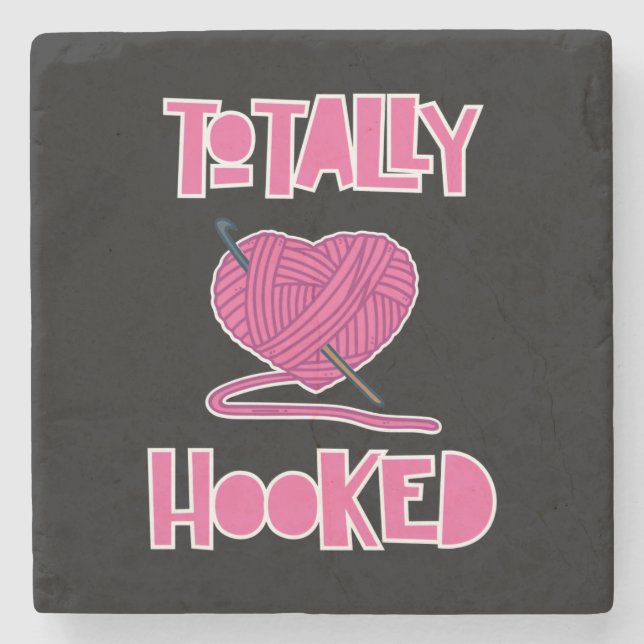 Crocheting Knitting Gifts Stenunderlägg (Framsidan)