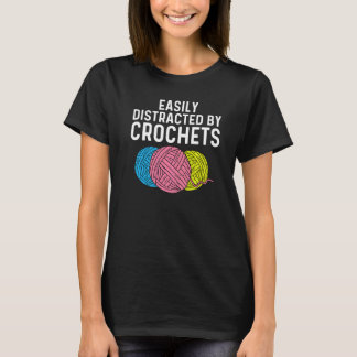 Crocheting Knitting Quilting Sewing Women Girls 5 T Shirt
