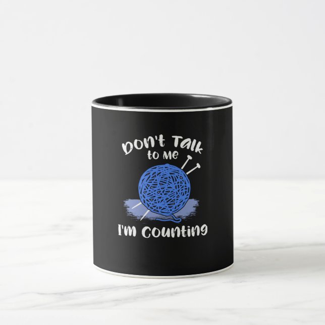 Crocheting Mugg (Center)