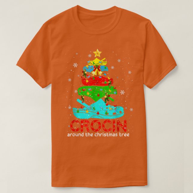 Crocin runt Julgran192 T Shirt (Design framsida)