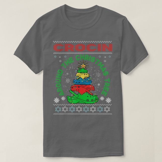 Crocin runt Julgran 189 T Shirt (Design framsida)
