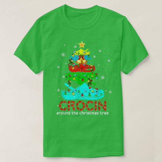 Crocin runt Julgran 193 T Shirt (Design framsida)
