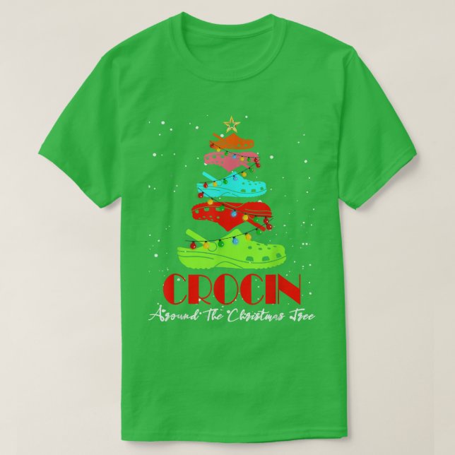 Crocin runt Julgran 201 T Shirt (Design framsida)