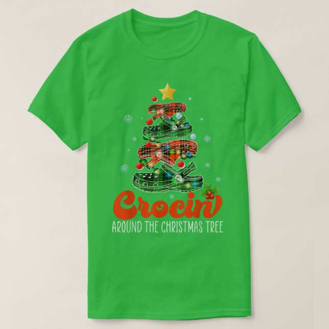 Crocin runt julgran 207 t shirt (Design framsida)
