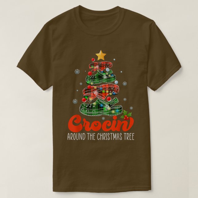 Crocin runt julgran 207 t shirt (Design framsida)