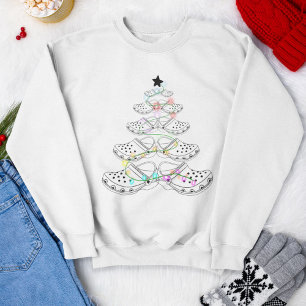 Crocin runt Julgran Julafton Ljus T Shirt