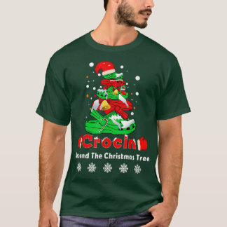 Crocin runt Julgran-julen t T Shirt
