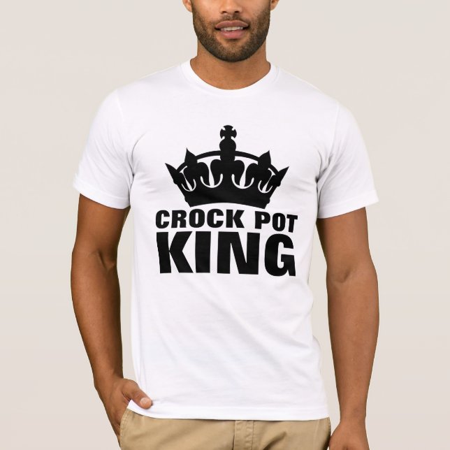 CROCK POT KUNG PAPPA T-SHIRTS (Framsida)