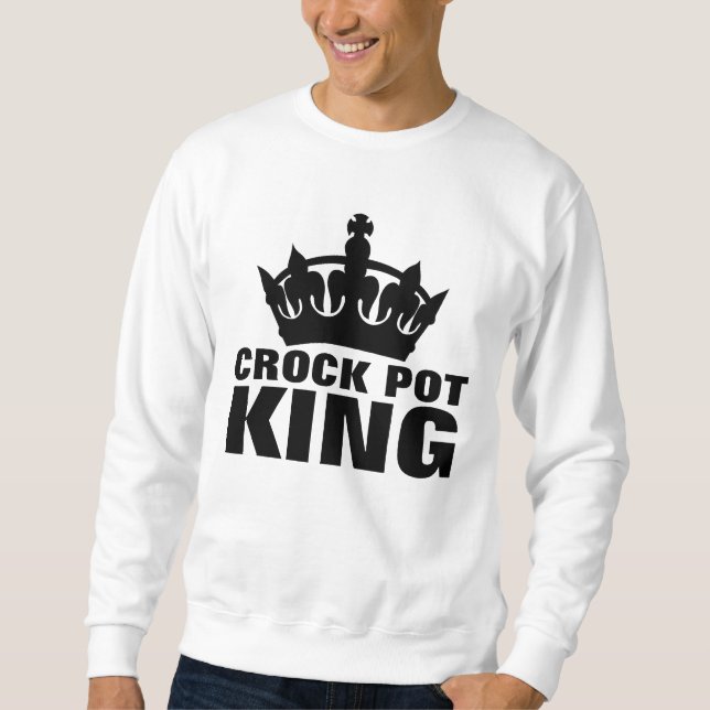 CROCK POT KUNG T-SHIRTS LÅNG ÄRMAD TRÖJA (Framsida)