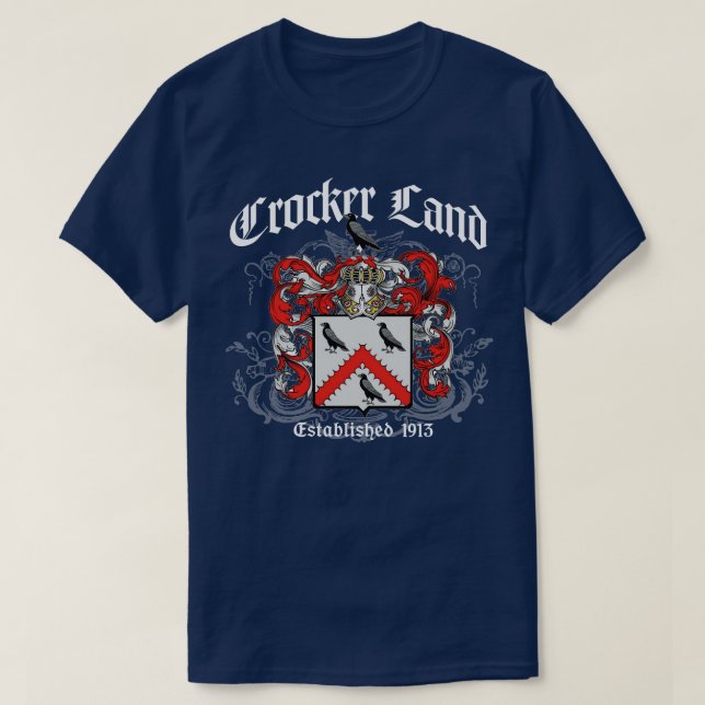 Crocker Land T Shirt (Design framsida)