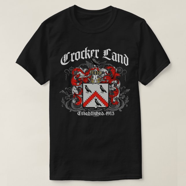 Crocker Land T Shirt (Design framsida)