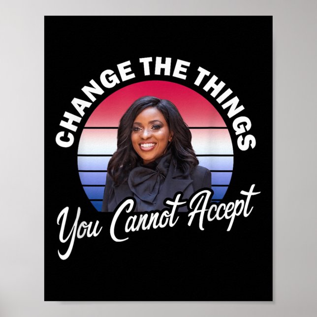 Crockett Change The Things You Cannot Accept  Poster (Framsidan)