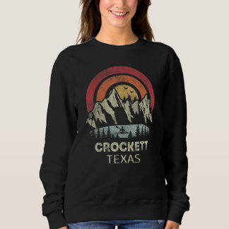 Crockett Texas Mountain Sunset Sunrise Kayaking T Shirt