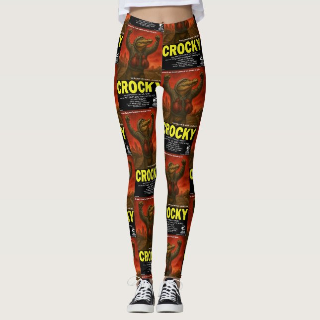 Crocky Klassisk Filmparodi Leggings (Framsida)