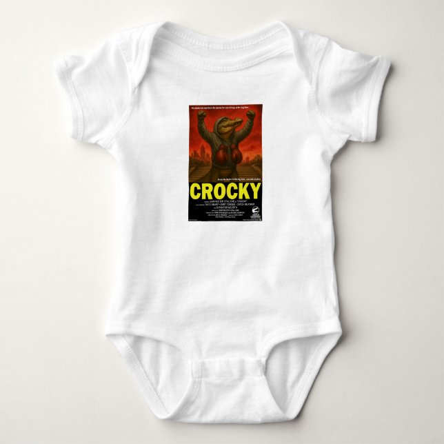 Crocky Klassisk Filmparodi T Shirt (Framsida)