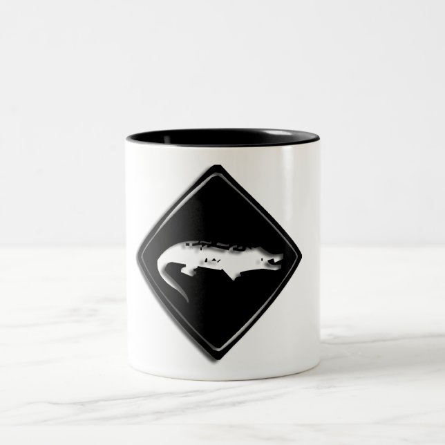 Croco Crokodile Sign Mugg (Center)