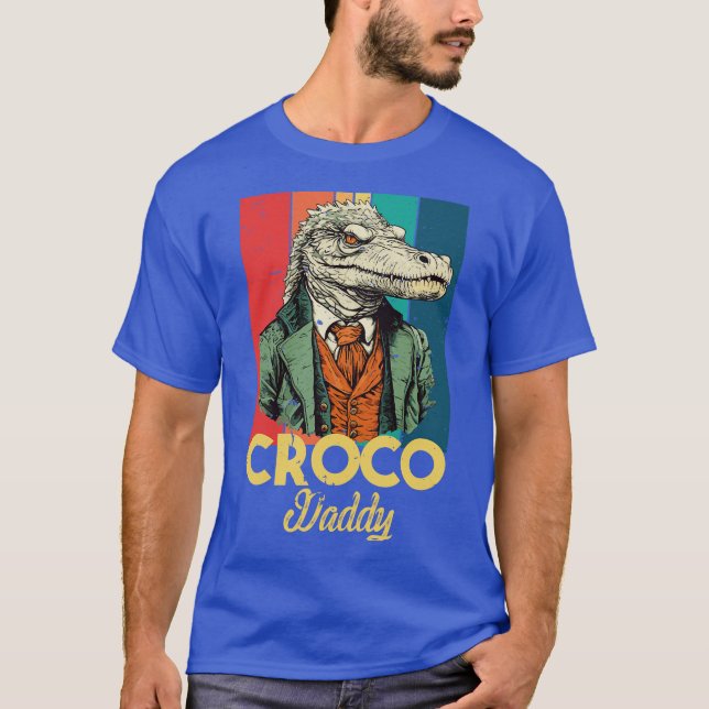 Croco Pappa T Shirt (Framsida)