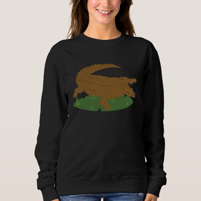 crocodile alligator reptile animals  2 t shirt (Framsida)