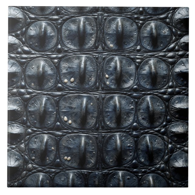 crocodile animal skin texture nature scale wild pa kakelplatta (Framsidan)
