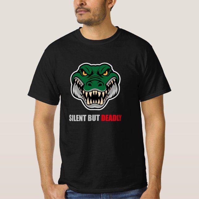 Crocodile Deadly Beast MMA T-Shirt (Framsida)