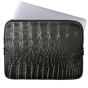 CROCODILE LEATHER LAPTOP FODRAL