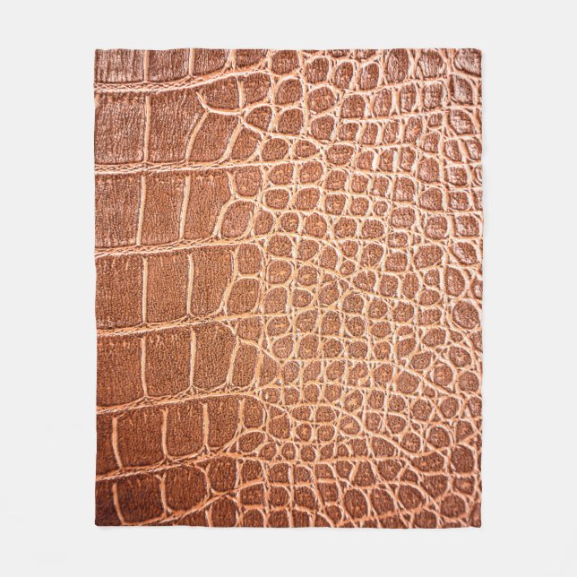 Crocodile leather pattern backgroundabstract,allig fleecefilt (Framsidan)