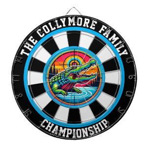 Crocodile Sjö Precision-design Darttavla