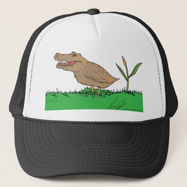 Crocoduck hatt i färg! keps (Framsida)