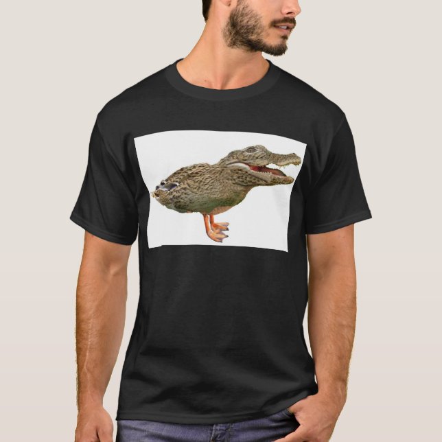 Crocoducken med fot tee (Framsida)