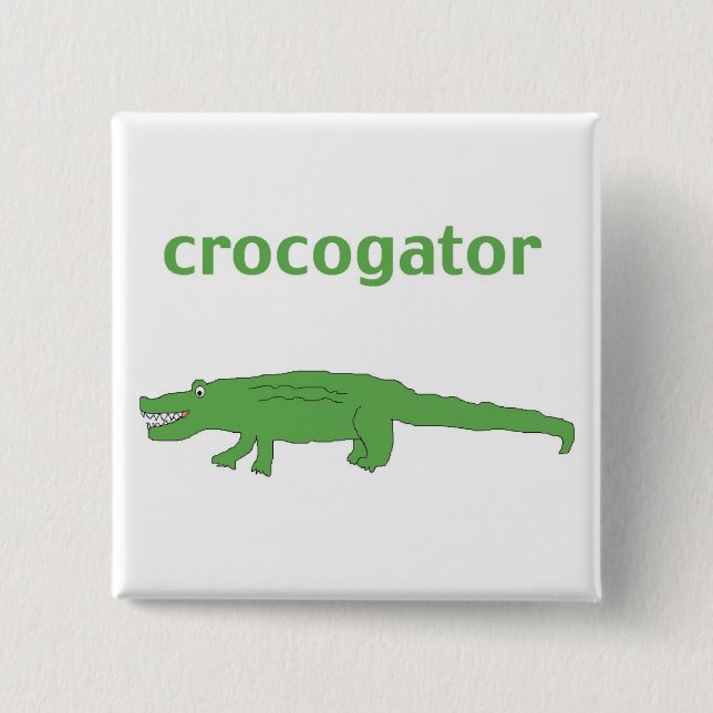 Crocogator-stift Knapp (Framsida)