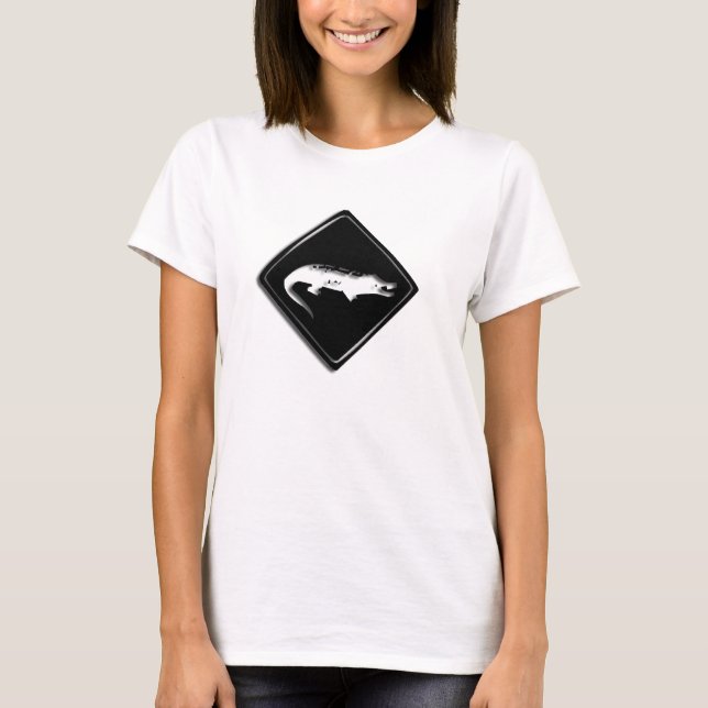 Crocokrokodile Sign Women Tee Shirt (Framsida)