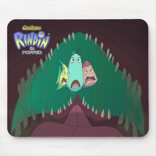 CrocPonds RINDIN pufferen Mousepad Musmatta (Framsidan)