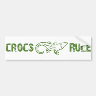 Crocs härskar bildekal