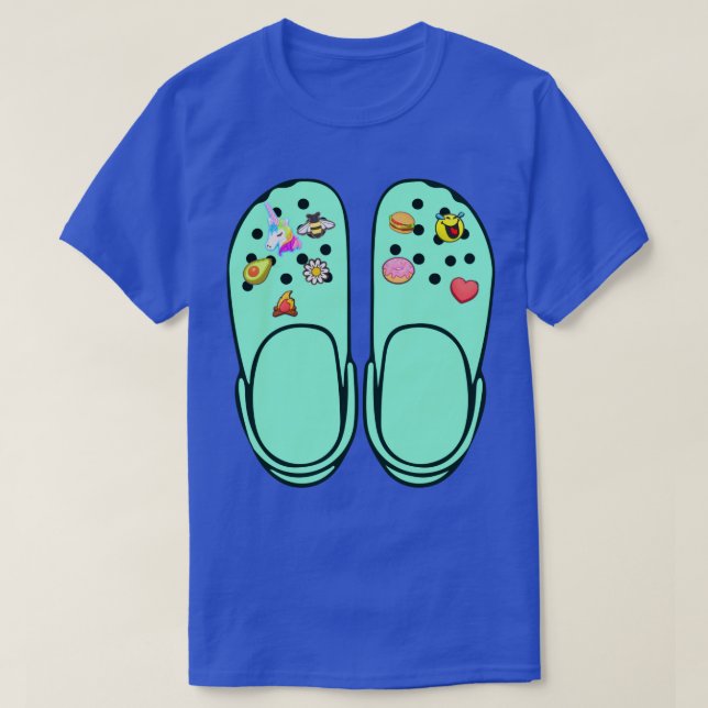 Crocs jibbitz Funny T Shirt (Design framsida)
