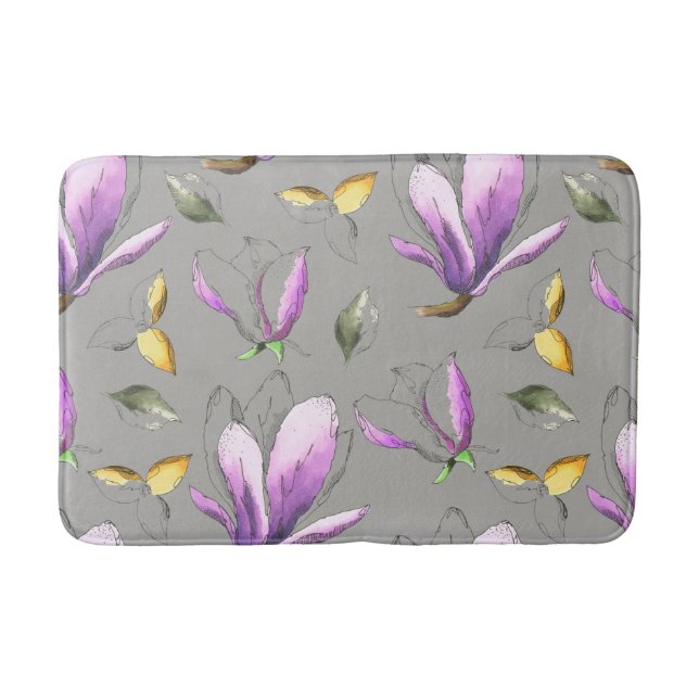 Crocus Blooms Bath Mat Badrumsmatta (Framsidan)
