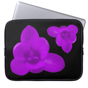 Crocus Flower Lila Bärbar dator Bag Laptop Sleeve
