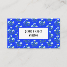 Crocus Flowers Flat Place Card Placeringskort