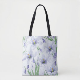 Crocus Flowers Tygkasse