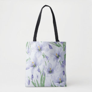 Crocus Flowers Tygkasse