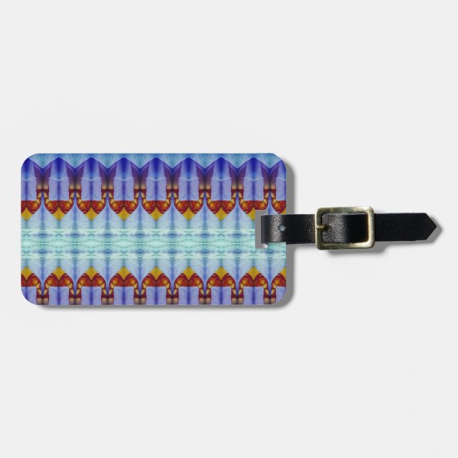 Crocus Ikat 8 Recoleta Bagagebricka (Horisontell Framsida)
