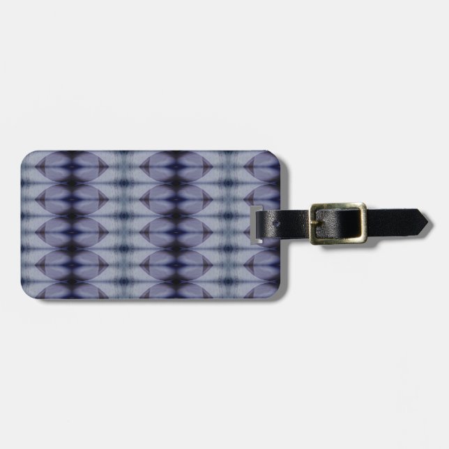 Crocus Ikat Fog Bagagebricka (Horisontell Framsida)