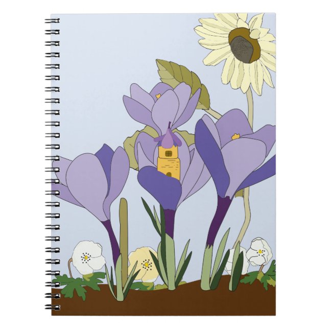 Crocus Sagostuga Anteckningsbok (Framsidan)