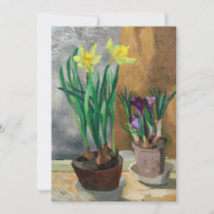 Crocusand Daffodils in Pots Christopher Wood