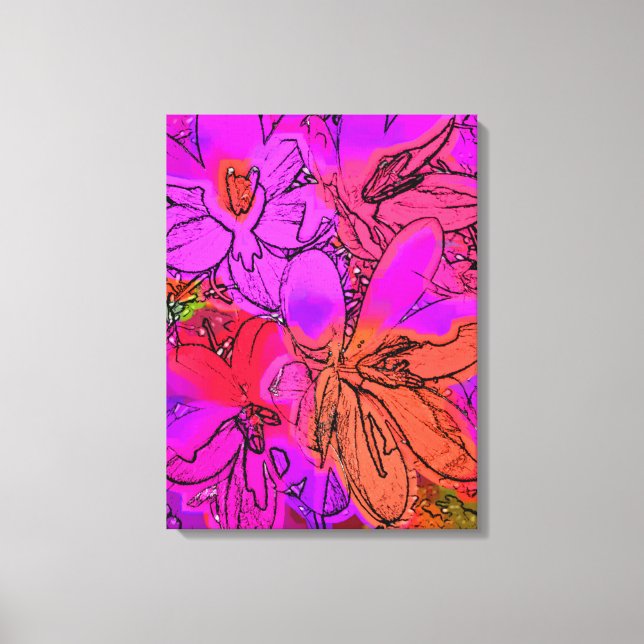 CROCUSES CANVASTRYCK (Framsida)